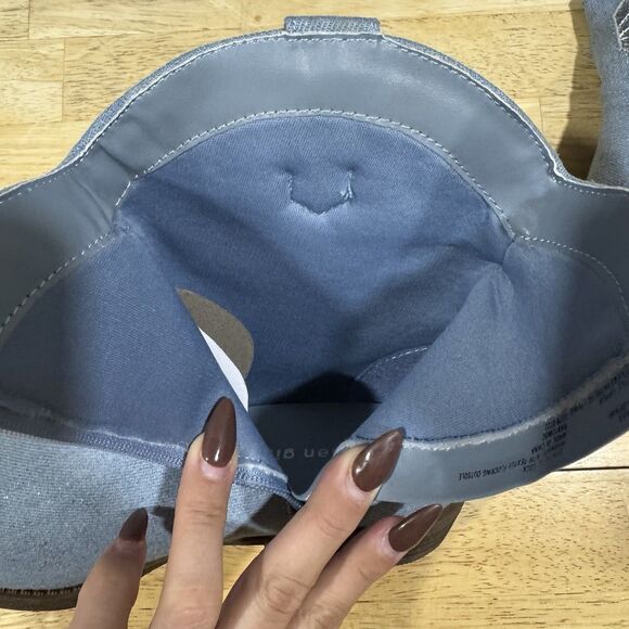 Madden Girl Misses Girls' MTINAA Denim Rhinestone Cowboy Short Boots Size 5 NEW - Picture 10 of 13